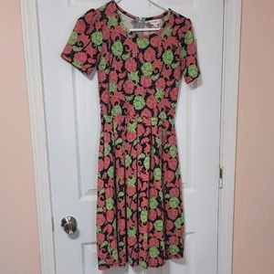 LuLaRoe Damask dress size Small